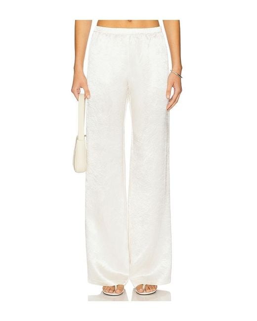 Amanda Uprichard White Mariko Pant
