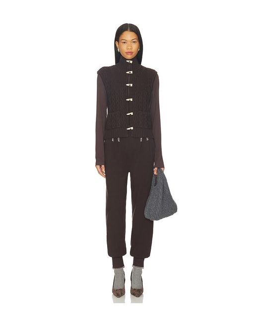 Siedres Brown Lesna Cardigan