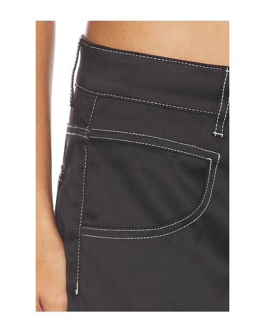 Lioness Black Serenity Satin Pant