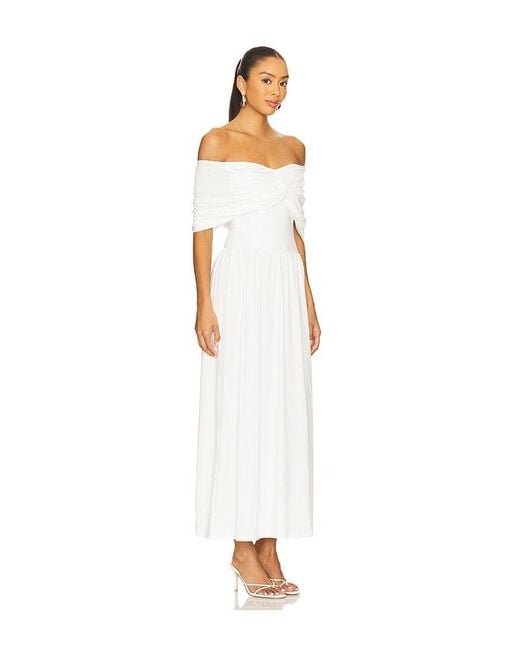 SNDY'S White Madrid Maxi Dress