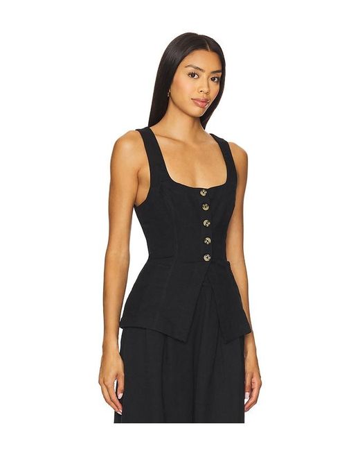 GILET SOFIE en Black LSPACE