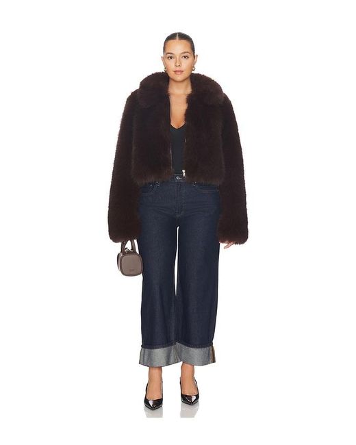 GOOD AMERICAN Blue Good Standard Baggy Cuffed Jeans