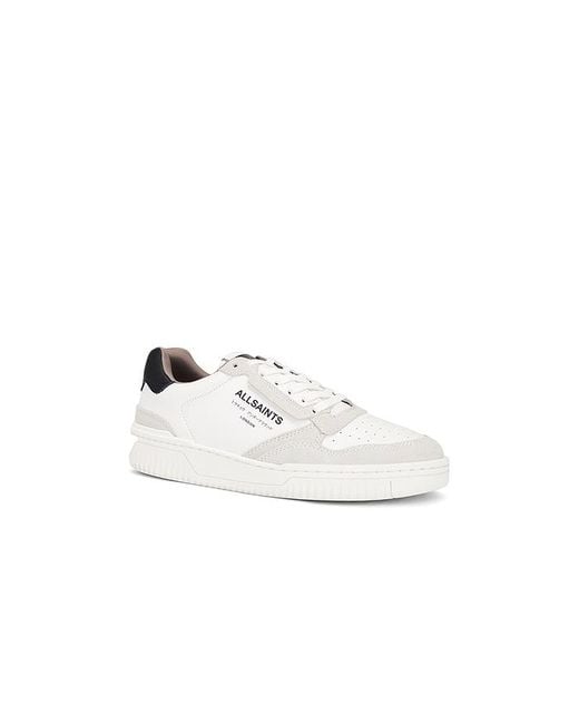 AllSaints White Regan Low Top for men