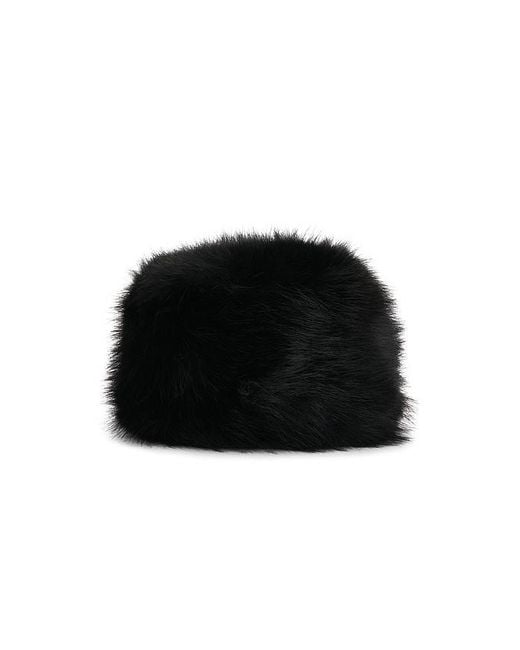 Apparis Black Margot Sable Pillbox Hat