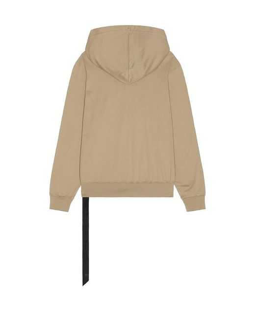 Rick Owens Natural Oversized Hoodie for men