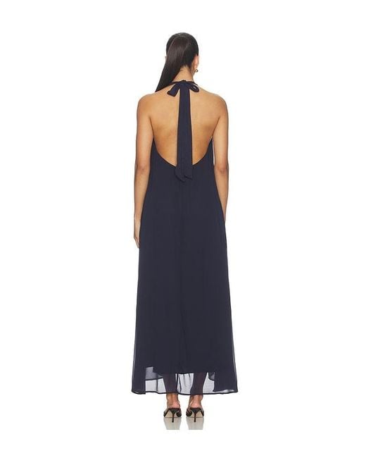 Sanctuary Blue More The Better Halter Dress