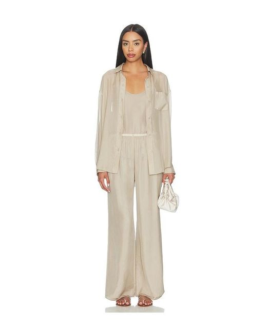 La Ligne White Freya Pant