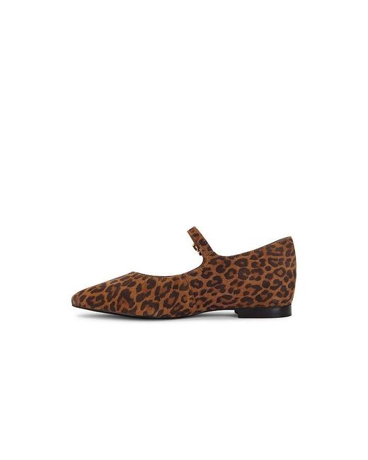 Seychelles Brown Suede Mary Jane Flats