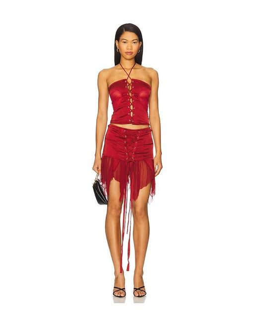 AMOR MIA Gathered Heart Top