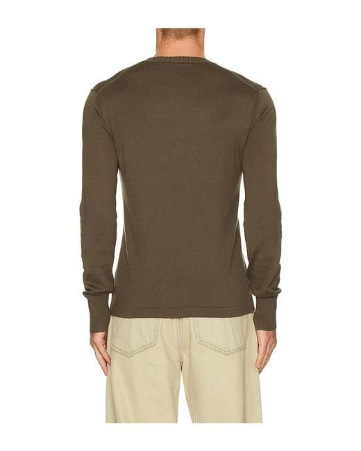 Jonathan Simkhai Brown Dolton Henley for men