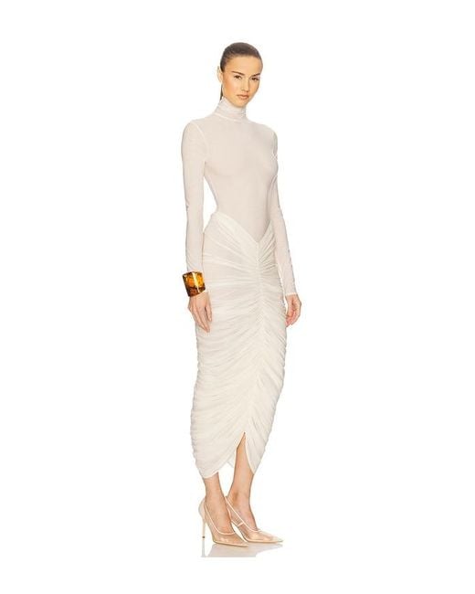 Helsa The Super Sheer ドレス Natural