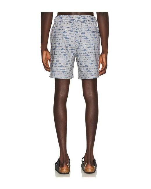 Rails Black Dane Swim Trunks for men