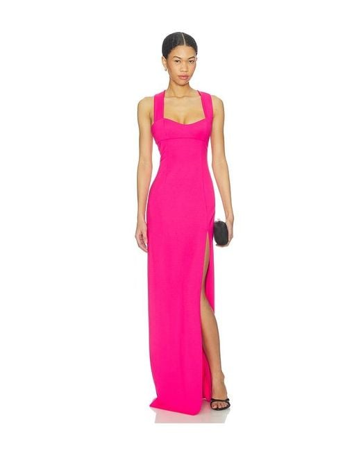 Nbd Pink Gwen Maxi Dress