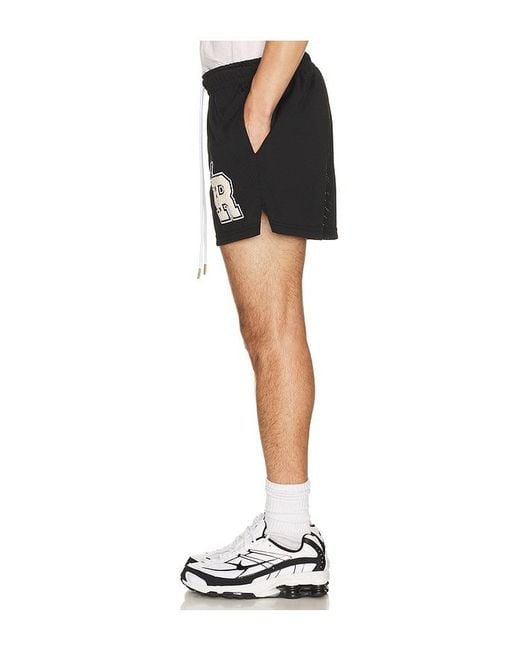 Ryoko Rain Black Classic Mesh Shorts for men