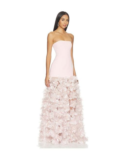 Bronx and Banco Natural Harper Strapless Gown