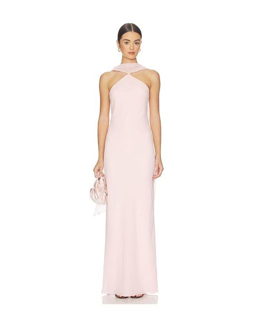 Amanda Uprichard White Ashton Maxi Dress