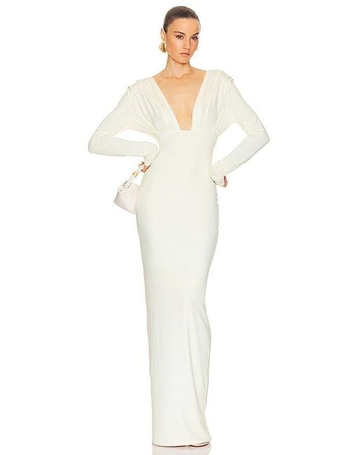 patbo jersey sands corset midi dress Lurex Tulle Bustier Midi Dress main image 1