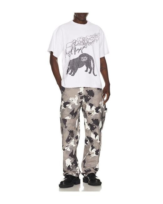 Barriers Worldwide Multicolor Star Camo Pants for men