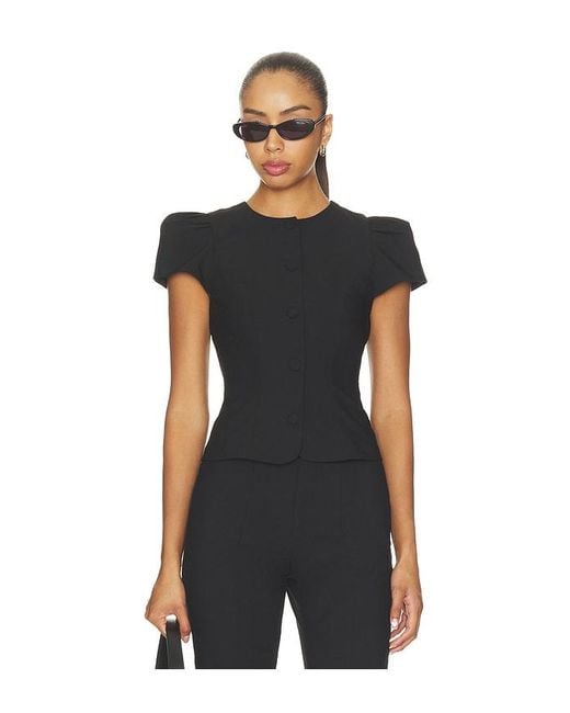 MORE TO COME Black Lianna Top