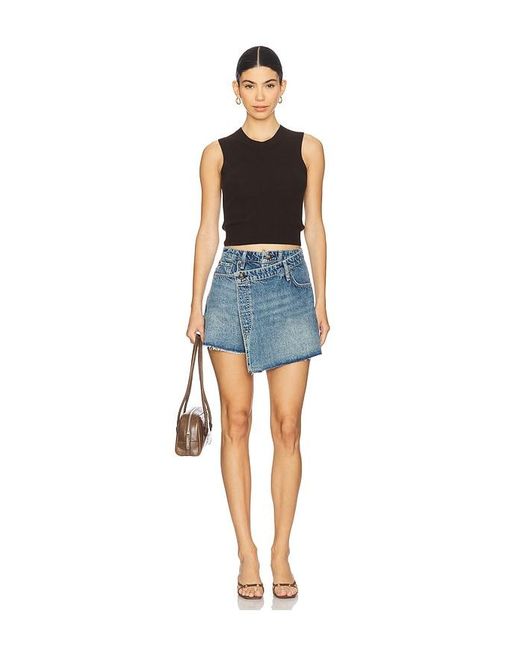 Rag & Bone Blue Belina Skort