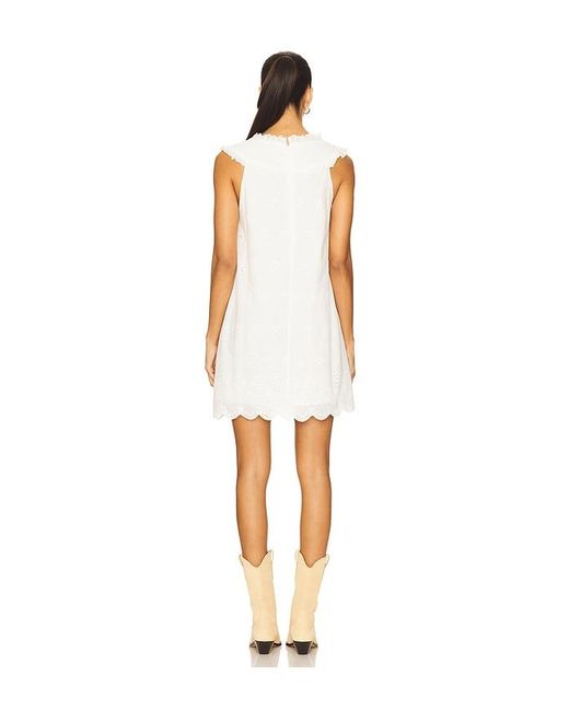 Tularosa White Elera Mini Dress