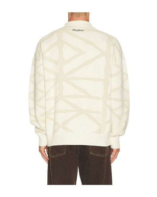 Malbon Natural Verdant Sweater for men