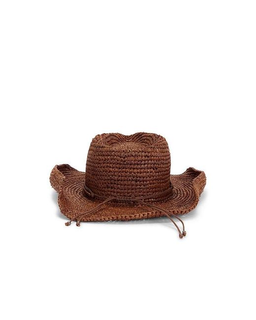 Nikki Beach Brown Ashley Cowboy Hat