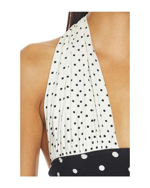 Susmie's Blue Susmie's Isabela Polka Dot Top