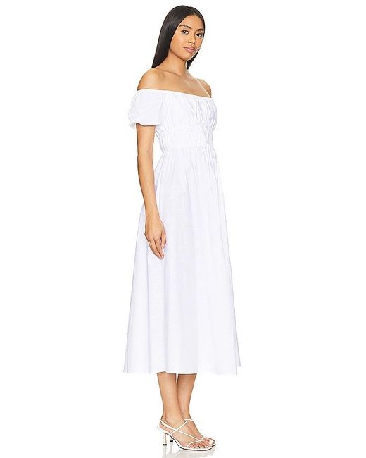 SNDY'S White Sofia Maxi Dress