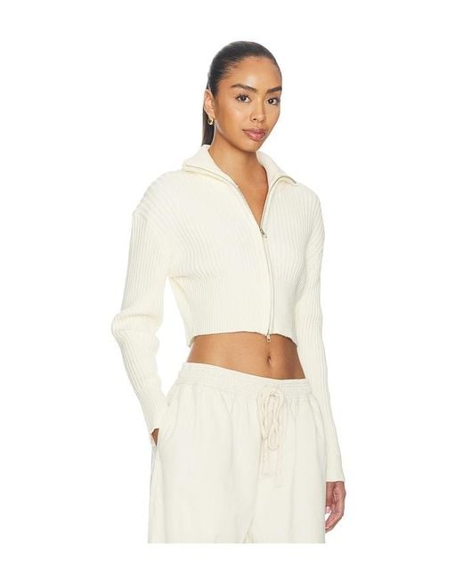 Lioness White Priority Knit Cardigan