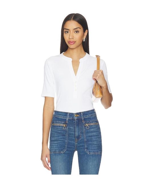 Veronica Beard Blue Reubian Top