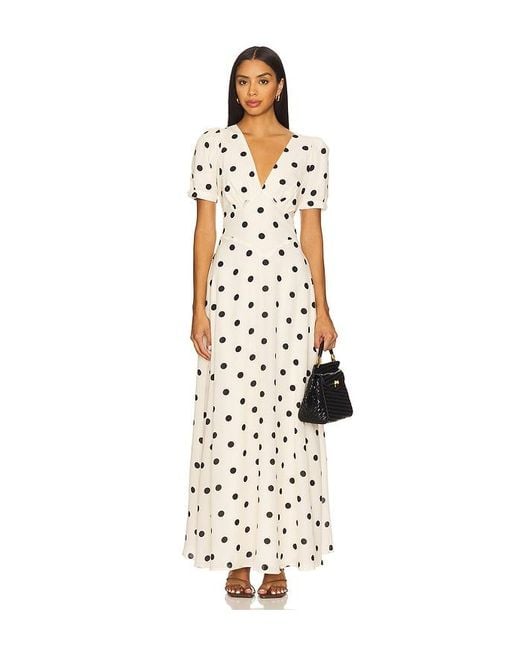 MORE TO COME White Devin Maxi Dress