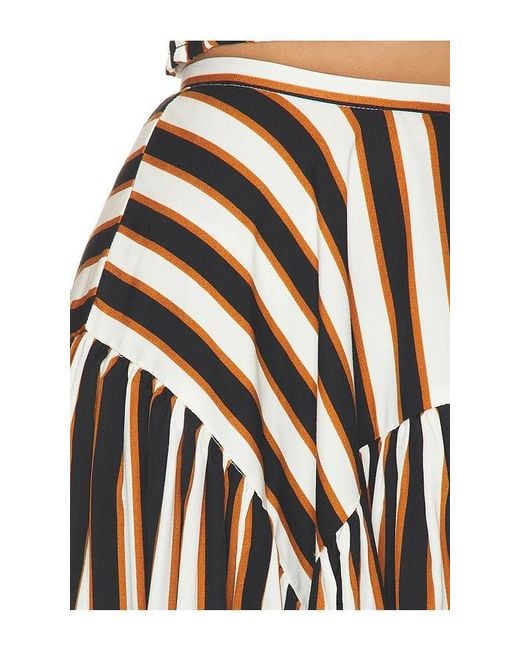 Amanda Uprichard White Spencer Midi Skirt