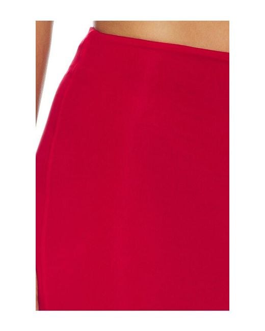 Maygel Coronel Red Aelia Skirt