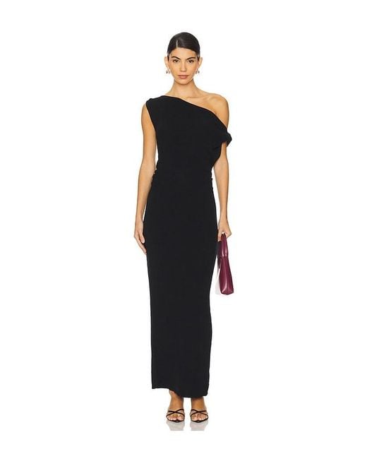 SNDY'S Black Leena Maxi Dress