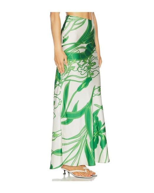 MISA Los Angles Green Sienna Skirt