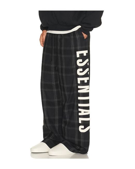 Fear Of God Black Lounge Pant for men