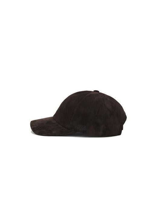 Siegelman Stable Black X Fwrd Suede Dad Hat