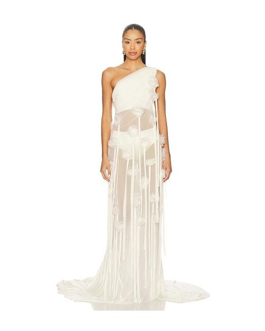 Deme by Gabriella Flora Dress in White | Lyst