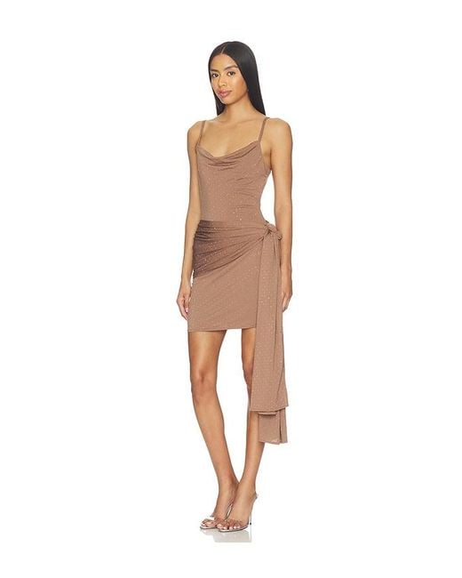 Curaae by Elliatt Natural Gizelle Mini Dress