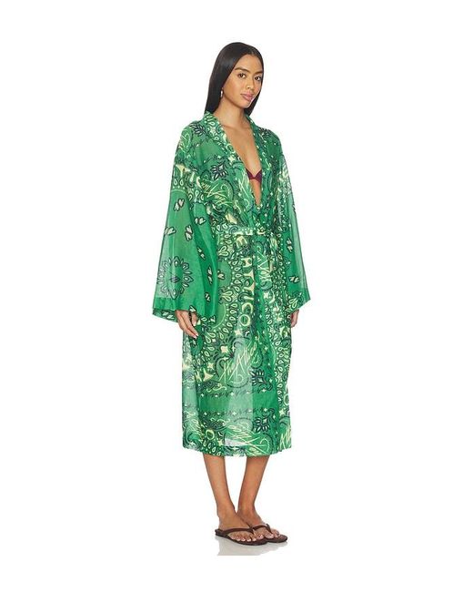 The Attico Green Kimono