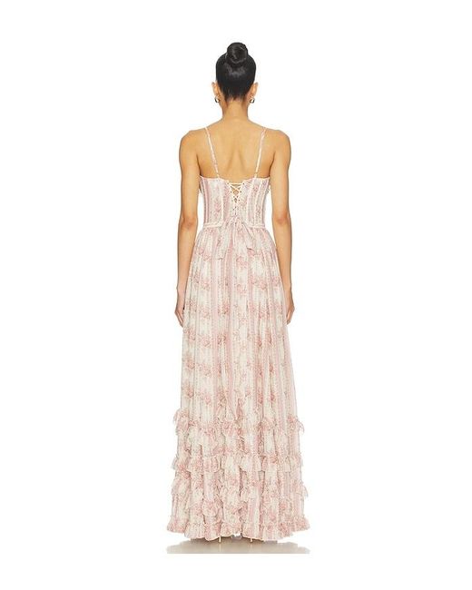 V. Chapman Natural Carmen Maxi Dress