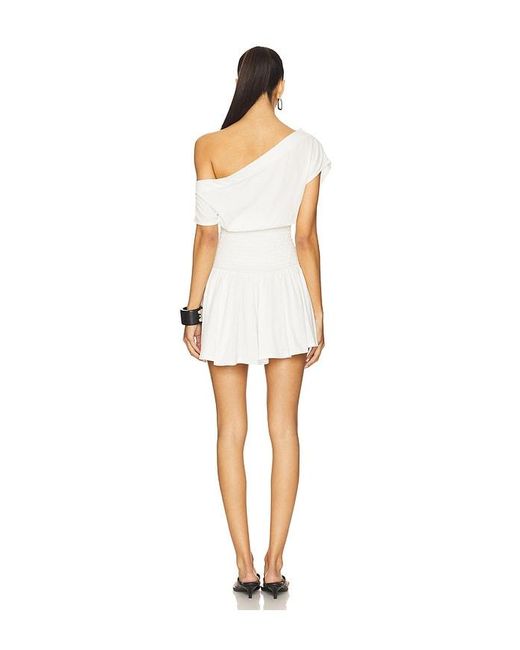 Free People White X Revolve Scorching Hot Mini Dress