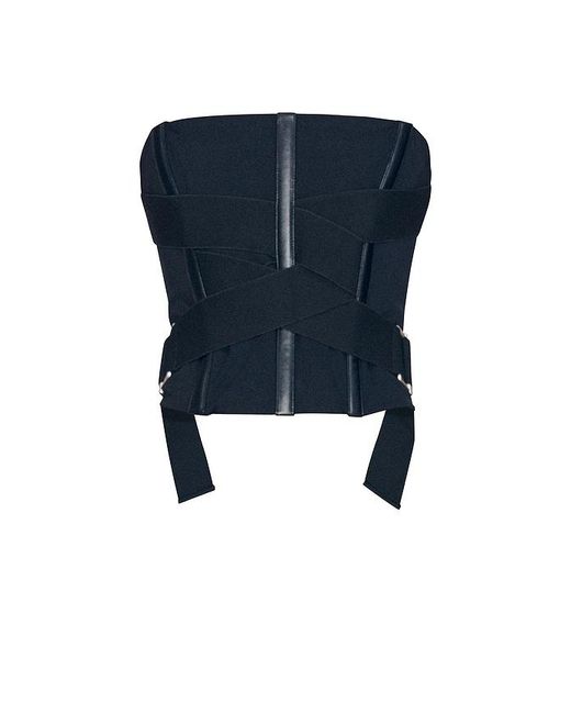 Halo Black Interwoven Brace Top