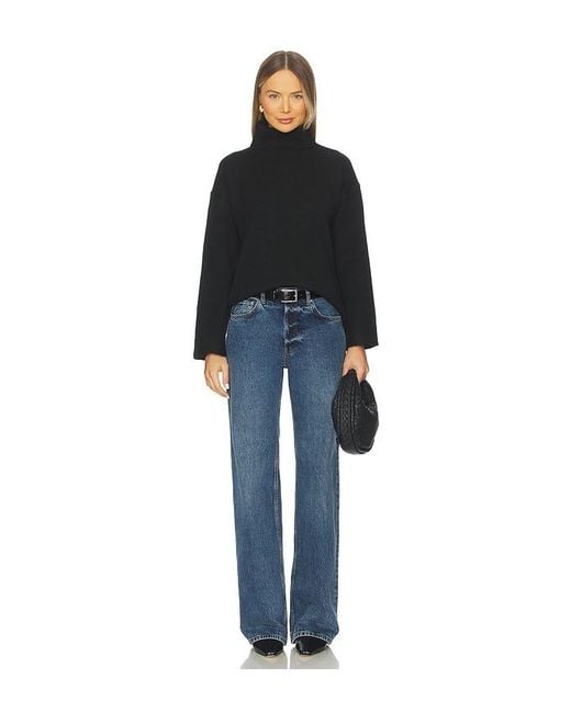 ALL THE WAYS Black Riley Sweater