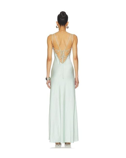 Anna October White Akari Maxi Dress