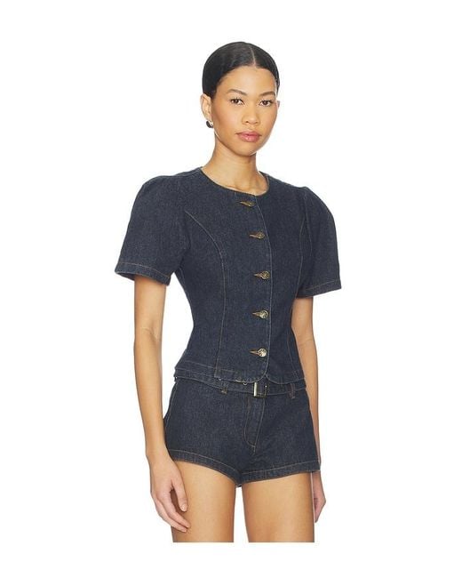 Lioness Blue Femme Blouse