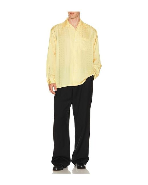 Camisa Open En Color Amarillo Talla (También En M) Beams Plus de hombre de color Yellow