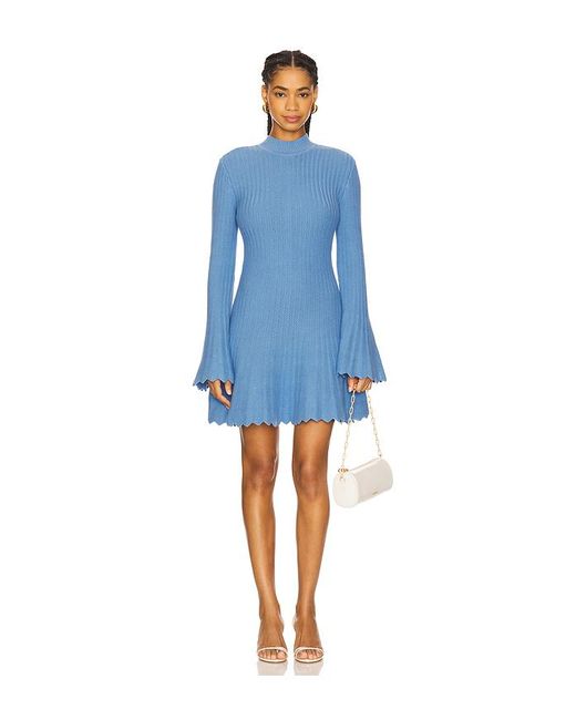 Minivestido Maja En Color Azul Talla (También En S) AKNVAS de color Blue