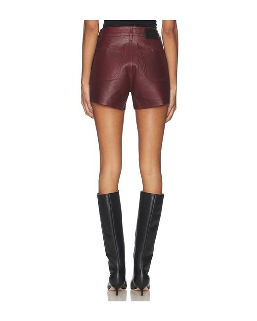 DL1961 Multicolor Zoie Leather Short